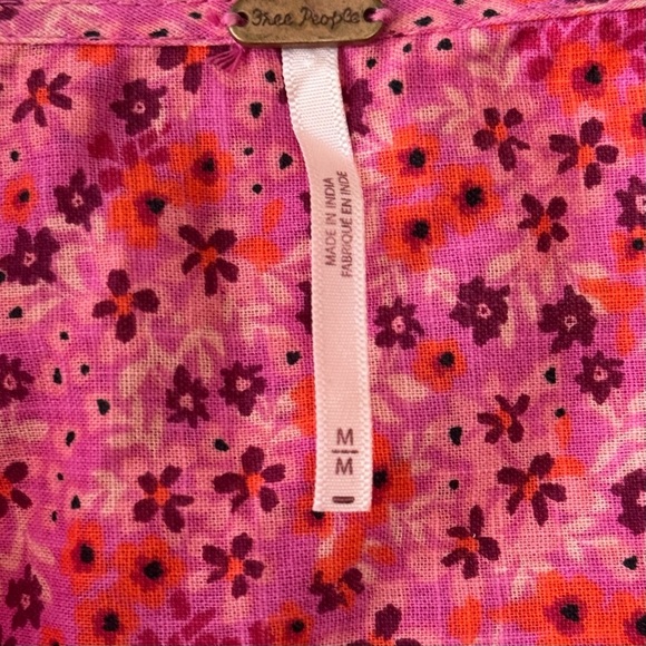 FREE PEOPLE I Found You Printed Floral Top - Picture 8 of 8